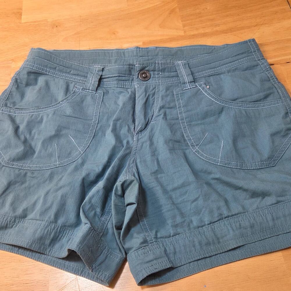 KÜHL Women's Size 4 Blue Hiking Shorts Gorpcore Utility Trail Outdoor